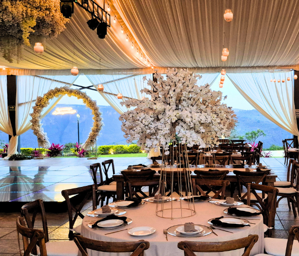 Terraza para eventos vista encantada terraza